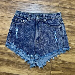 Iris Jeans Cut-Off Shorts Size S